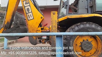 Weighing system for JCB 3DX model loader | Loader scale | Loader load cell system