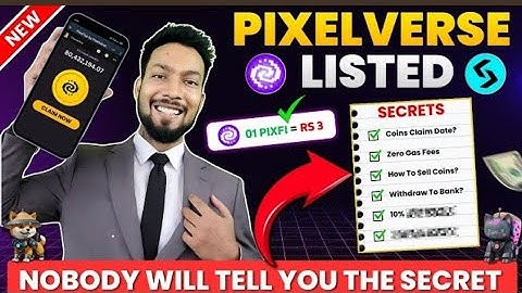 Pixelverse Withdrawal पूरी जानकारी || PIXFI Token कितना Withdrawal होगा | how to withdraw pixelverse