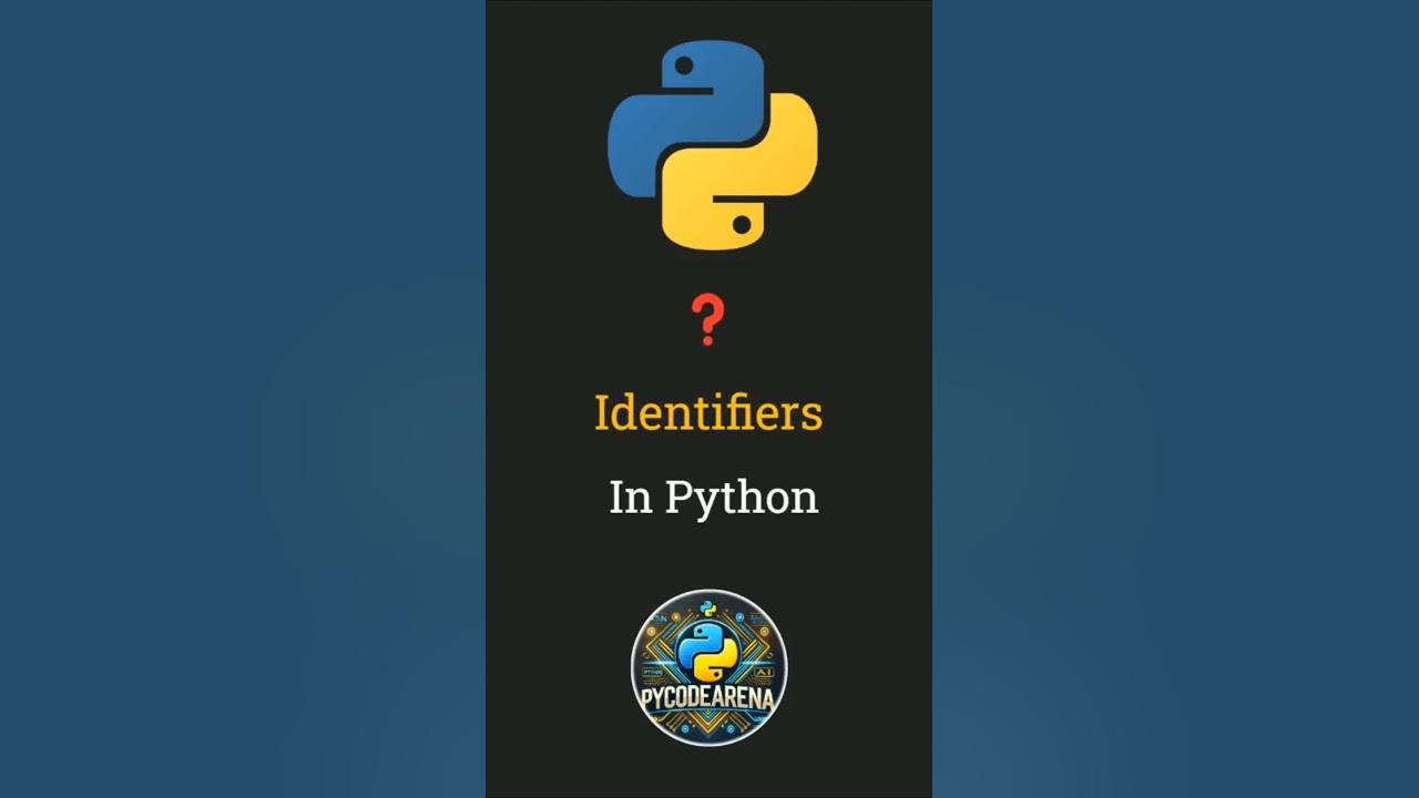 🏷️ Python Identifiers | What are Identifiers in Python #python # ...