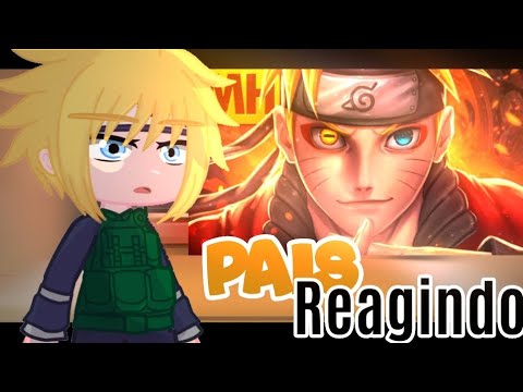 Reagindo ao NARUTO "TIPO NARUTIN 2🤯"(MHRAP)|pais do time 7|{gacha}Naruto💥