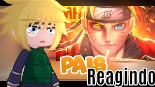 Reagindo ao NARUTO "TIPO NARUTIN 2🤯"(MHRAP)|pais do time 7|{gacha}Naruto💥
