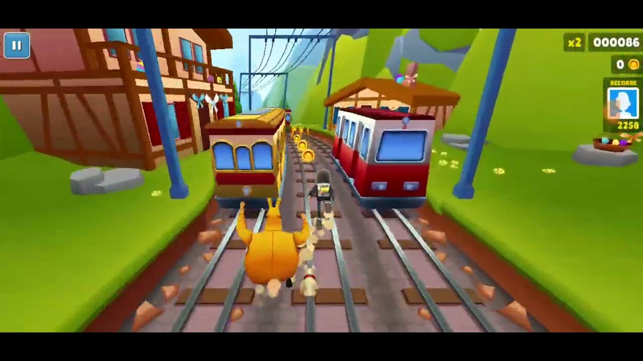 testei a nova versão que eu baixei 0 delay (Subway surfers zurich) 