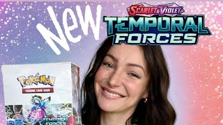 *NEW *Pokemon Temporal Forces Booster Box --WE PULLED OUR CHASE CARD!