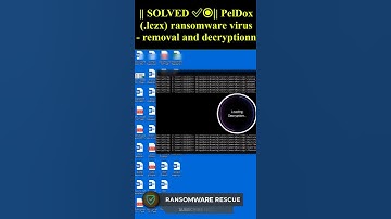 PelDox (.lczx) ransomware virus #shorts #trending #PelDox #lczx