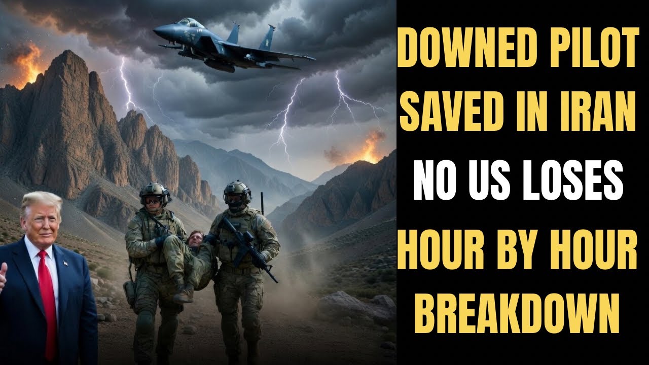 Trump Deploys SEAL Team 6 to Iran: Downed F-15 Pilot Rescued Under Fire | Hour-by-Hour Breakdown