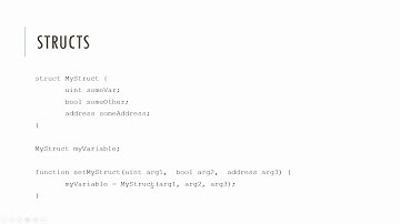 Solidity tutorial: Mappings and Structs in Solidity