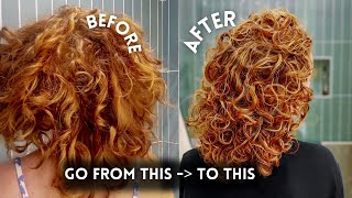 My Curly Hair Routine for Curl Clumps | Love Ur Curls + Ecoslay | my Products + Process