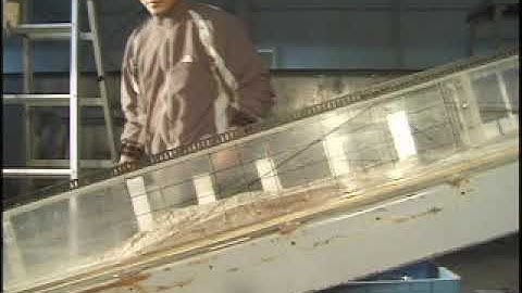 Lab experiment: Landslide dam failure