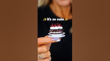 World’s Smallest Cake!