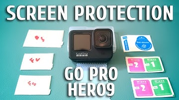 Gopro Hero9 Black How to install tempered glass | Paano magkabit ng screen protector sa Gopro Hero9