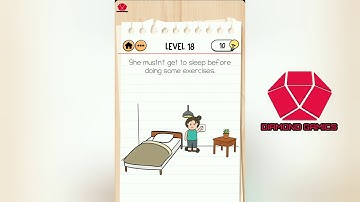 Brain Test 2 Fitness with Cindy Level 18 she mustn