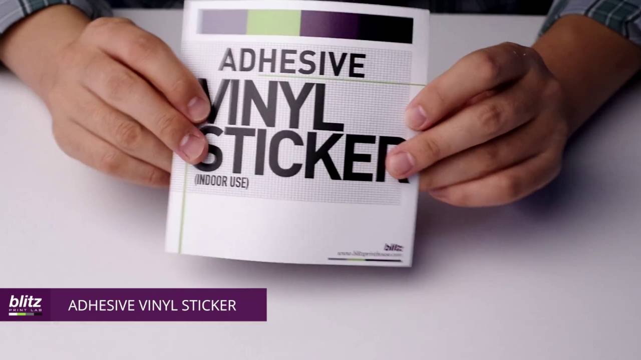 ADHESIVE BINYL STICKER  | Sign and Banners by Blitz Print House