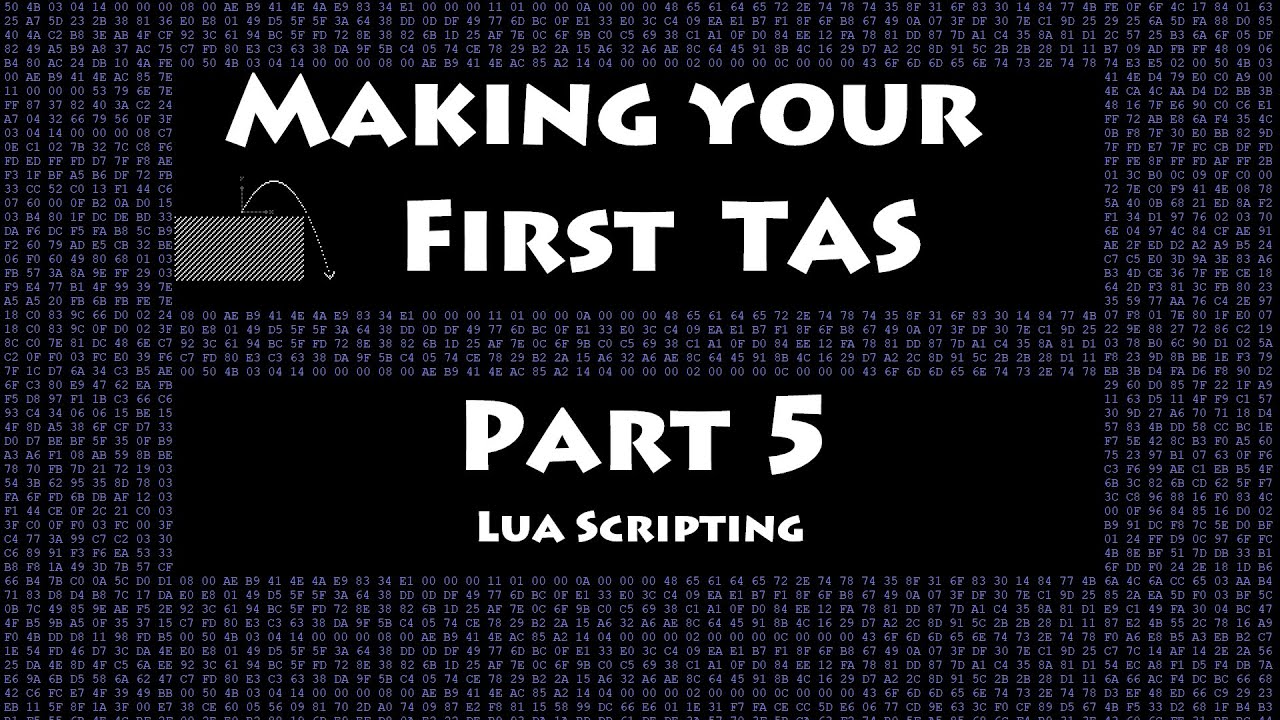 TAS Tutorial Part 5 - Lua Scripting - YouTube