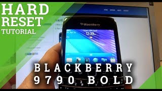 Hard Reset BLACKBERRY 9790 Bold - Master Clear Tutorial
