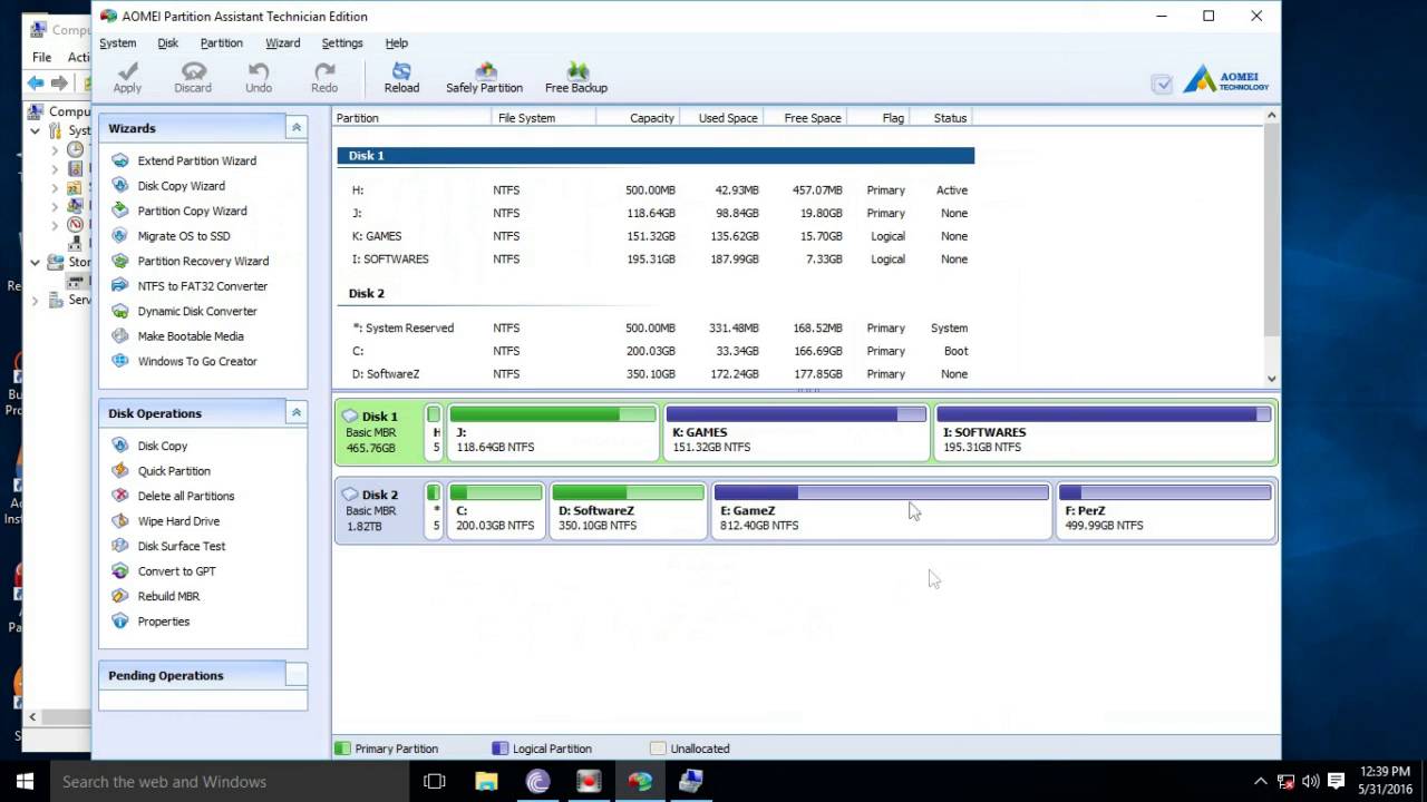 How To Convert Primary Drive To Logical Partition Without Losing Data YouTube