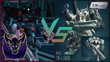 Armored Core Last Raven - Daemon VS TR-Bipedal ACs