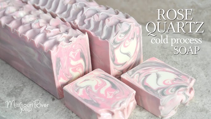 Rose Quartz Cold Process Soap Tutorial - Soap Queen