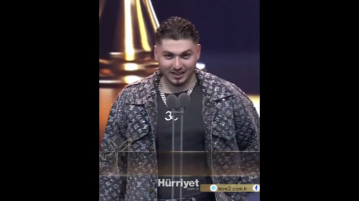 'En İyi Rap Sanatçısı Ödülü'nü alan BLOK3'nin konuşması dikkat çekti #pantenealtınkelebek