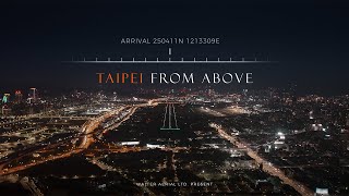 Taiwan | Taipei From Above | 8K | Cinematic Aerial | 台灣台北空拍 | 夜拍