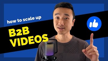 3 Tips on How to Scale Up Your B2B Video Content While Reducing Cost
