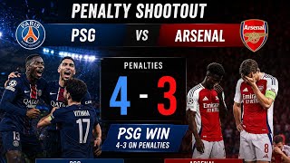 PSG vs Arsenal (4-3) Full Penalty Shootout | UEFA Champions League Final 2026