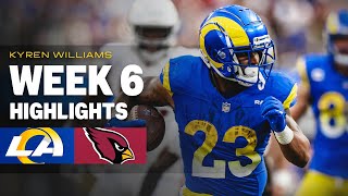 Highlights: Kyren Williams' best plays from 158-yard game vs. Arizona Cardinals in Week 6