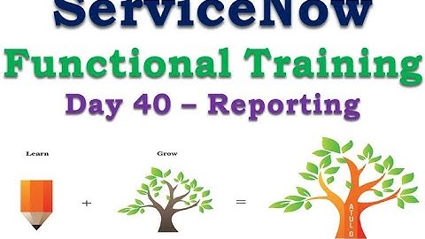 Batch2 :: Day 40 || Reporting || ServiceNow Functional Training || Quebec #Shorts #Short