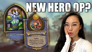 Kurtrus Ashfallen - NEW Battlegrounds Hero Hype! - Hearthstone Battlegrounds