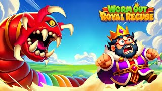 Worm Out: Royal Recuse Gameplay Android screenshot 4