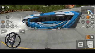 Bus Simulator Indonesia bus Accident full Speed off roading Test And Drive #gameplay #gaming screenshot 4