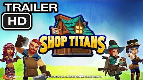 Shop Titans: Design & Trade OFFICIAL TRAILER