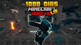 VENCER al WARDEN ¿Es FACIL?  | 1000 DIAS EN MINECRAFT HARDCORE | EP 23