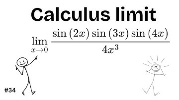 Solving limit of sin(ax)sin(bx)/x^2 | High school Mathematics | No explanation 