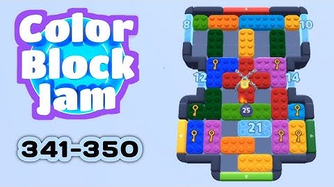 Color Block Jam Level 341-350 | No Commentary, No Music | Android Gameplay