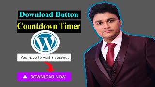 How To Add Download Button With Countdown Timer In WordPress | Hindi