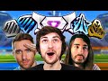 Youtubers try to guess the ranks of normal Rocket League players