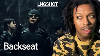 LNGSHOT - [Backseat] Official Music Video/🔥REACTION 🐎 