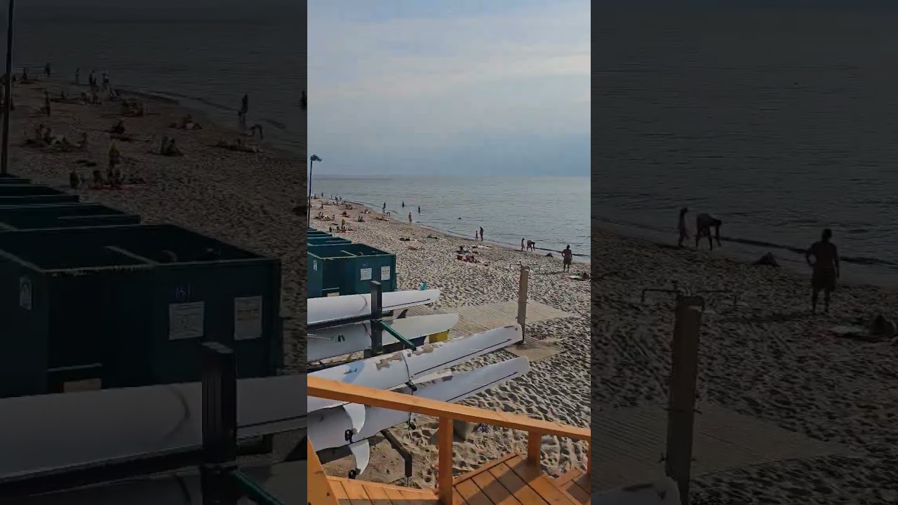 🏖 Antrosios Melnragės paplūdimys, Klaipėda +25°C 