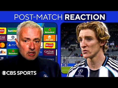 "COMPLETE CONTROL" José Mourinho on Benfica's 1ST HALF PLAY | Howe, Barnes & Gordon on Newcastle WIN