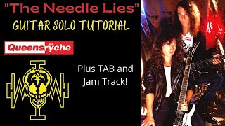 The Needle Lies Queensryche Guitar Solo Tutorial