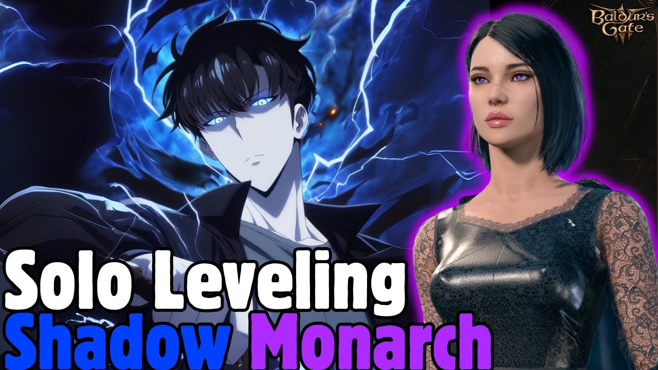 Shadow Monarch SOLO LEVELING Mod Build in Baldur's Gate 3