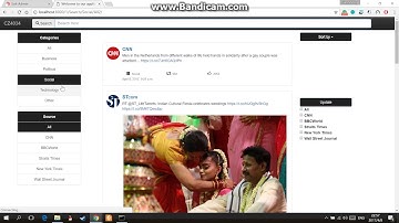 CZ4034 Twitter news retrieval web application project