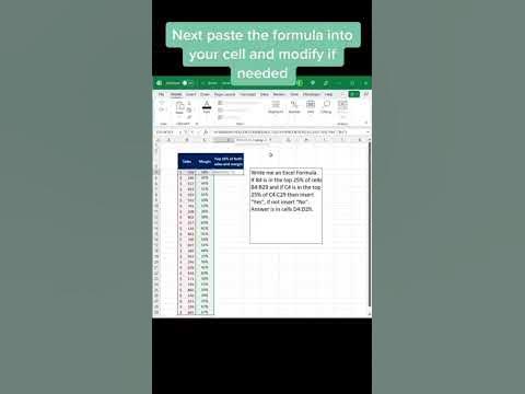 Chat GPT +Excel l Excel tips and tricks l #exceltutorial #excel #