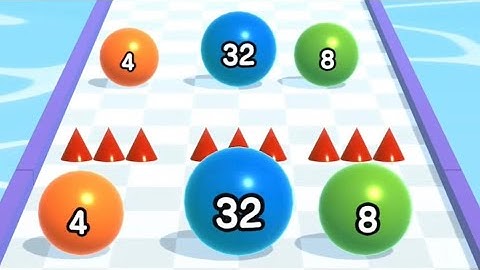 Ball Run 2048 - All Levels Gameplay Walkthrough Android iOS (New Update #2)