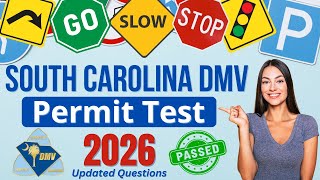 South Carolina DMV Permit Practice Test 2026: Pass Your SCDMV Beginner's Permit Knowledge Exam!