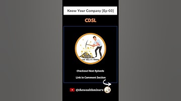 How Does CDSL Earn Money ? CDSL Business Model Analysis | CDSL Share Analysis | CDSL Stock | EP-03 |