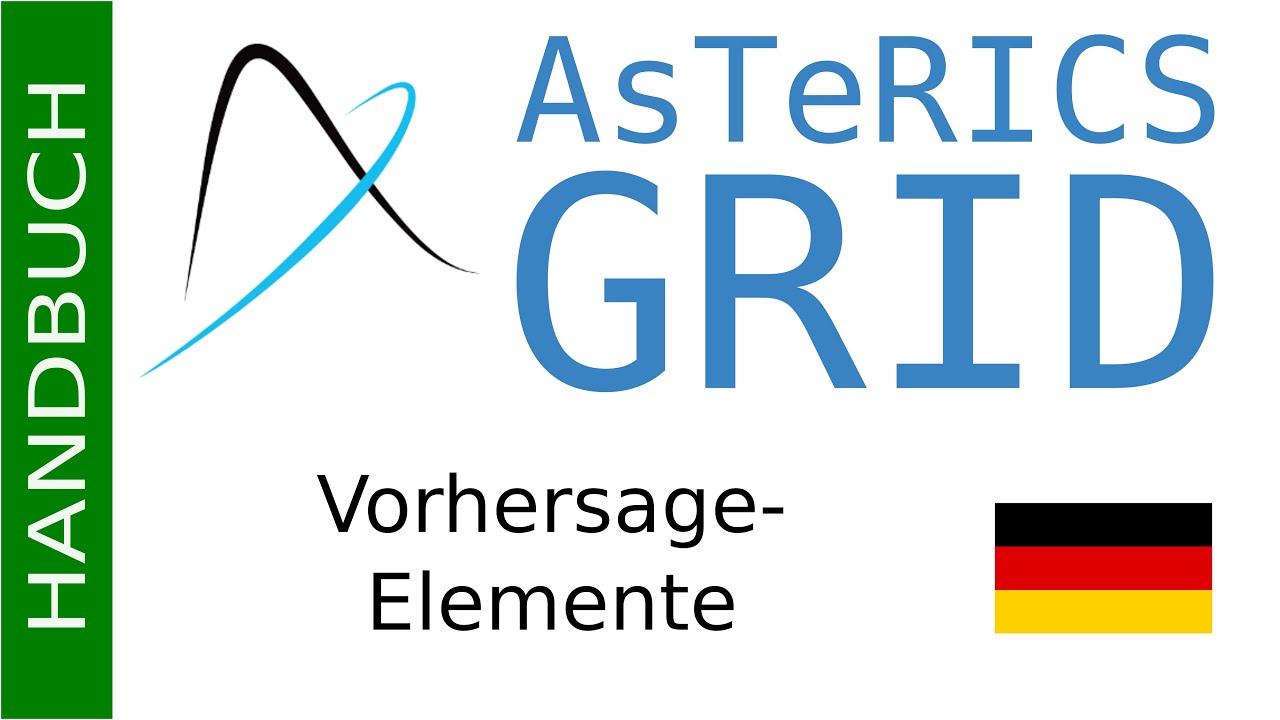 AsTeRICS Grid - Vorhersage-Elemente (kostenlose Open Source UK ...