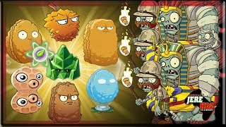 Plants Vs Zombies 2 El Poder De La Reforza-Menta Nutriente Con Todas La Nueces Batallas Mazo