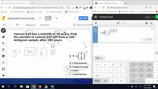 Exponential Functions Day 2 Word Problems