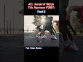Thinking about ACL surgery?Watch this video before deciding #physiotherapy #sportsphysio #kneeinjury